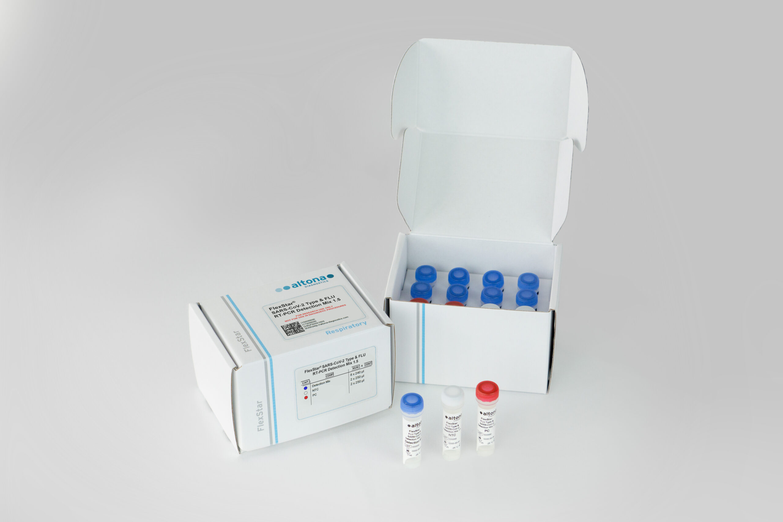 FlexStar® SARS-CoV-2 Type & FLU RT-PCR Detection Mix 1.5 RUO - Image 2