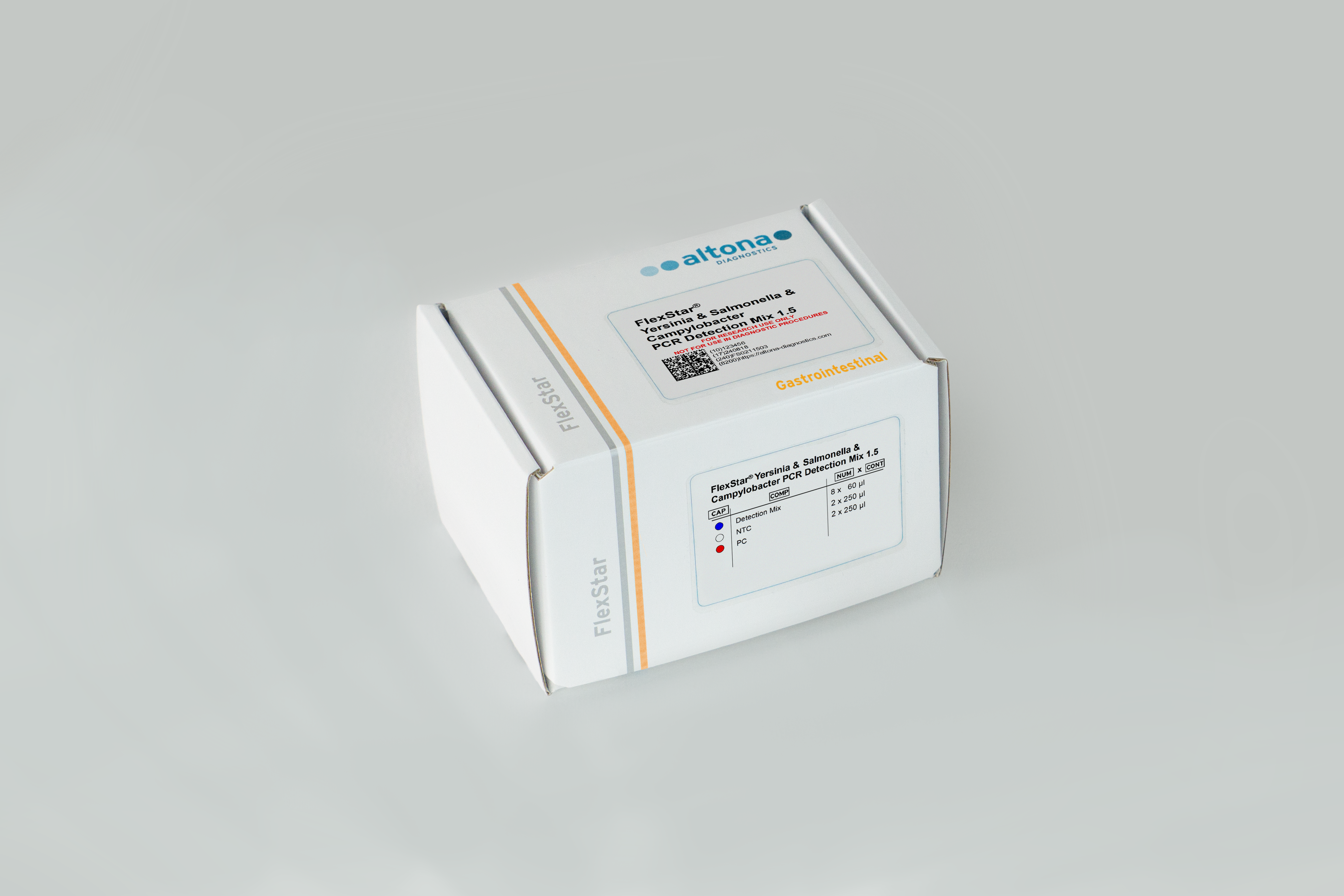 FlexStar® Yersinia & Salmonella & Campylobacter PCR Detection Mix 1.5 (RUO)