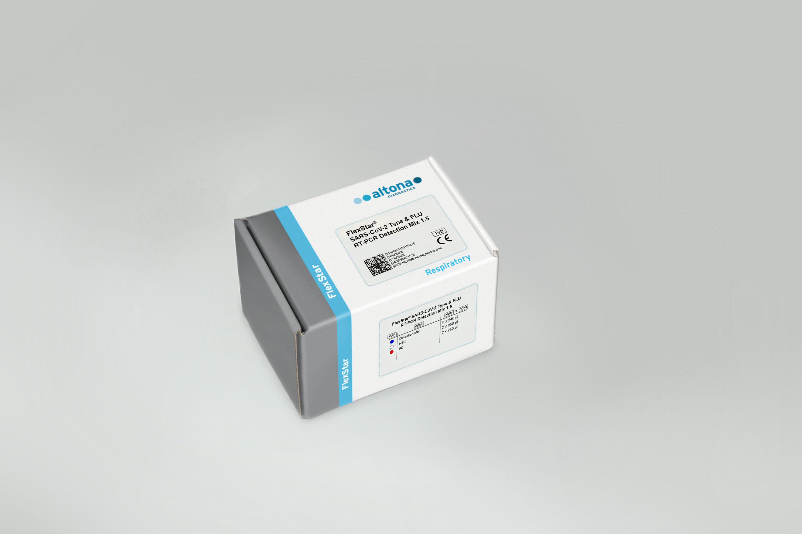 FlexStar® SARS-CoV-2 Type & FLU RT-PCR Detection Mix 1.5 (CE-IVD) - Image 2